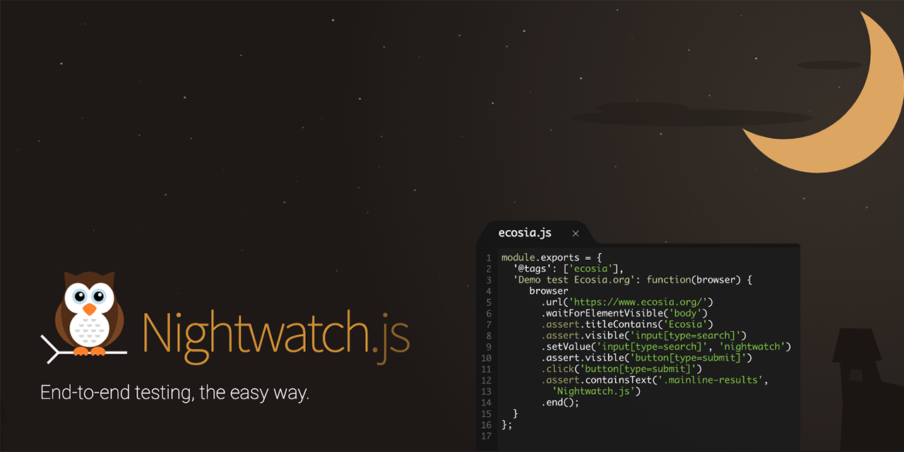 Updates on Nightwatch.js and the Nightcloud.io service